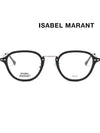 Glasses frame IM0034 BSC black horn rim - ISABEL MARANT - BALAAN 3