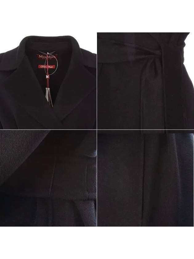 CLES wool coat black 2360160239 - MAX MARA - BALAAN 8