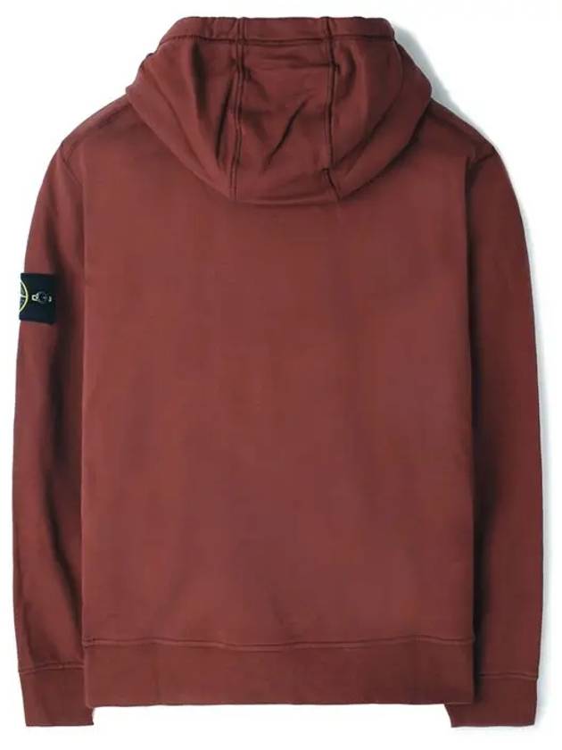 Signature Logo Patch Hoodie Chestnut Brown - STONE ISLAND - BALAAN 3