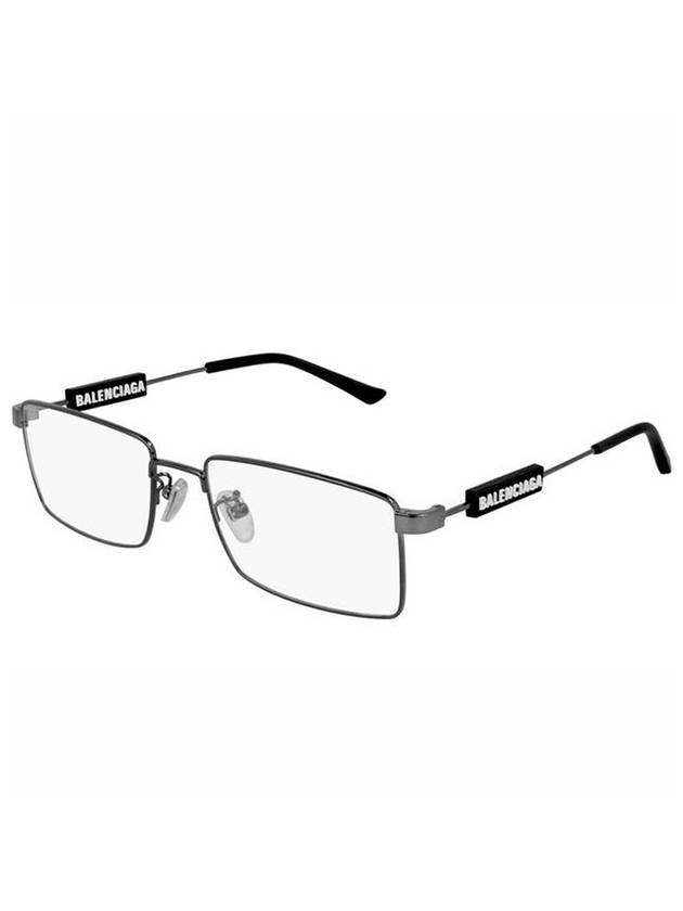 Eyewear Square Metal Eyeglasses Black - BALENCIAGA - BALAAN.