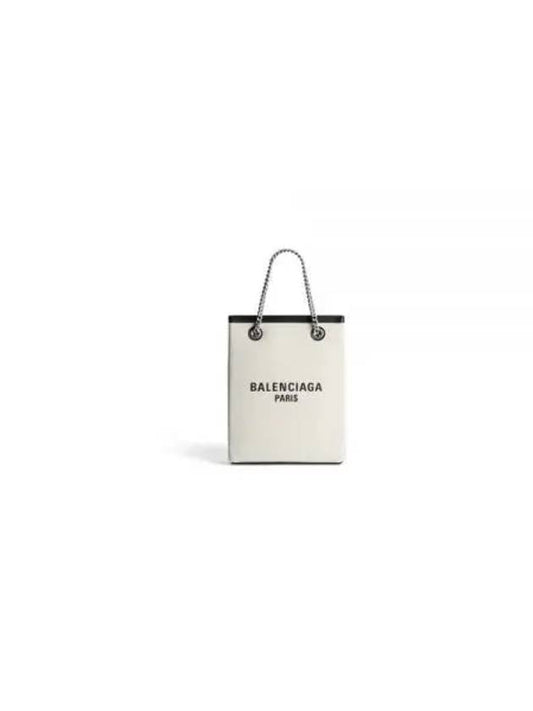 Duty Free Phone Tote Bag White - BALENCIAGA - BALAAN 2