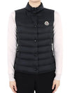 Kids LIANE Down Lightweight Padded Vest Black 1A00085 595FE 999 12 14A Adults can be worn - MONCLER - BALAAN 3