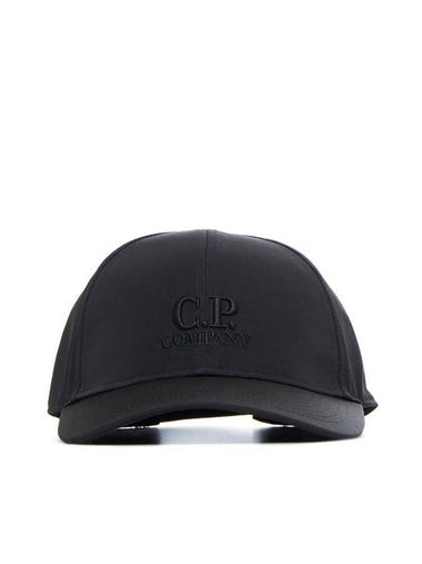 Chrome-R Logo Ball Cap Black - CP COMPANY - BALAAN 1