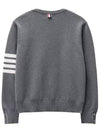 4 Bar Armband Milano Stitch Knit Top Mid Grey - THOM BROWNE - BALAAN 3