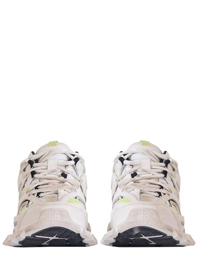 Track Low Top Sneakers Fluo Yellow White - BALENCIAGA - BALAAN 3