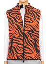 Women's Brushed Vest Orange - HYDROGEN - BALAAN 3