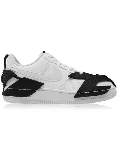 Air Force 1 NDSTRKT Low Top Sneakers White Black - NIKE - BALAAN 1