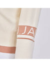 Women s Golf Wear Color Line Knit Zip up Cardigan Beige - J JANE - BALAAN 4