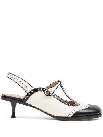 Maison Margiela Tabi 45Mm Slingback Pumps - MAISON MARGIELA - BALAAN 1