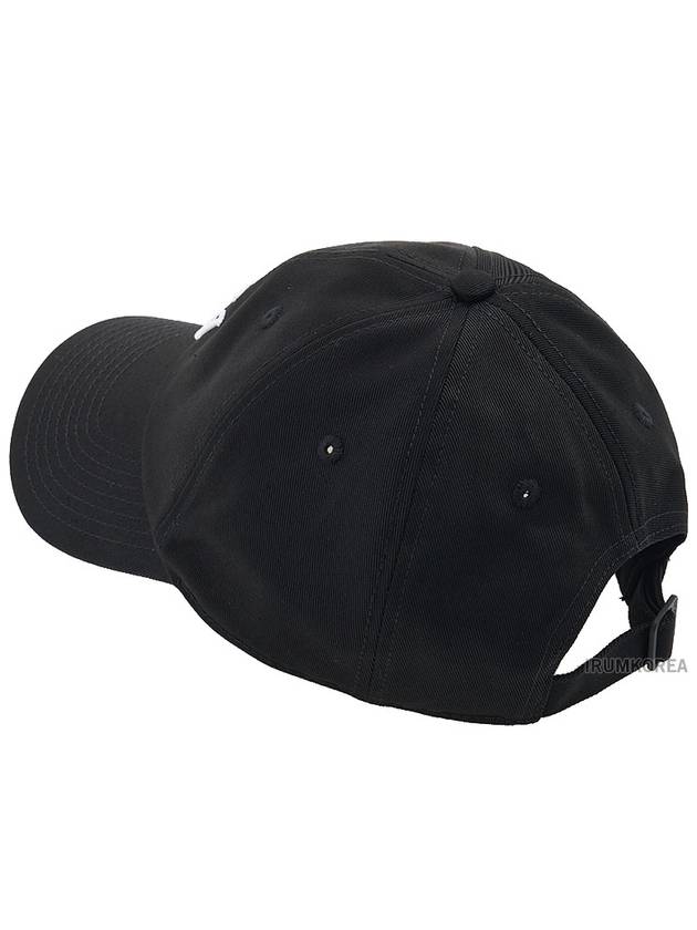 Logo Cotton Canvas Ball Cap Black - JW ANDERSON - BALAAN 4