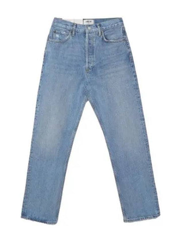 A Goldie high rise denim pants indigo jeans - AGOLDE - BALAAN 1