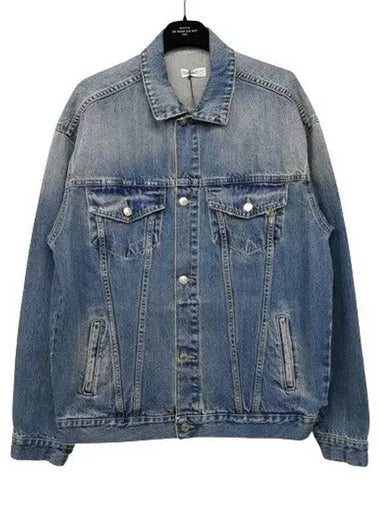 NCW19600 089 DENIM Blazer Jacket - IH NOM UH NIT - BALAAN 1