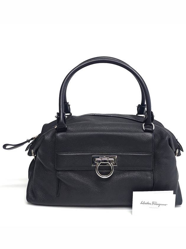 Ferragamo 21 D304 Gancini One Pocket Tote Bag - SALVATORE FERRAGAMO - BALAAN 1