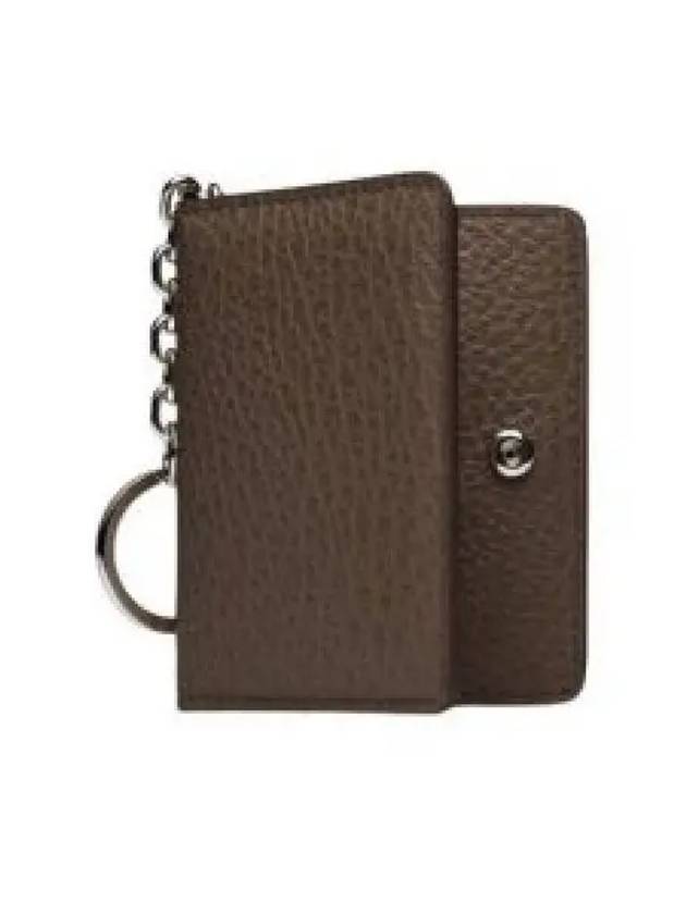 4 Stitch Keyring Card Wallet Brown - MAISON MARGIELA - BALAAN 2