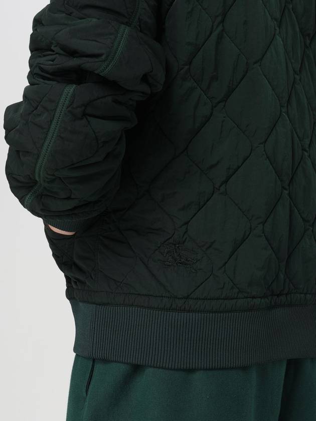 Quilted Zip-Up Bomber Jacket Green - BURBERRY - BALAAN 6