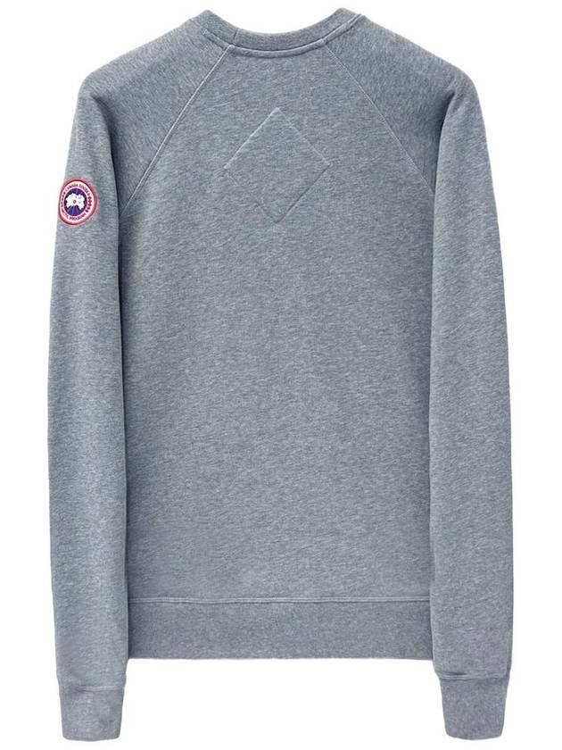 Men's Crew Neck Huron Sweatshirt Stone Header - CANADA GOOSE - BALAAN 3