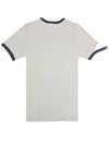 Buckle Contrast Print Short Sleeve T-Shirt Limestone - COURREGES - BALAAN 3