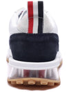 Tech Runner Quilted Low Top Sneakers White Navy - THOM BROWNE - BALAAN 5