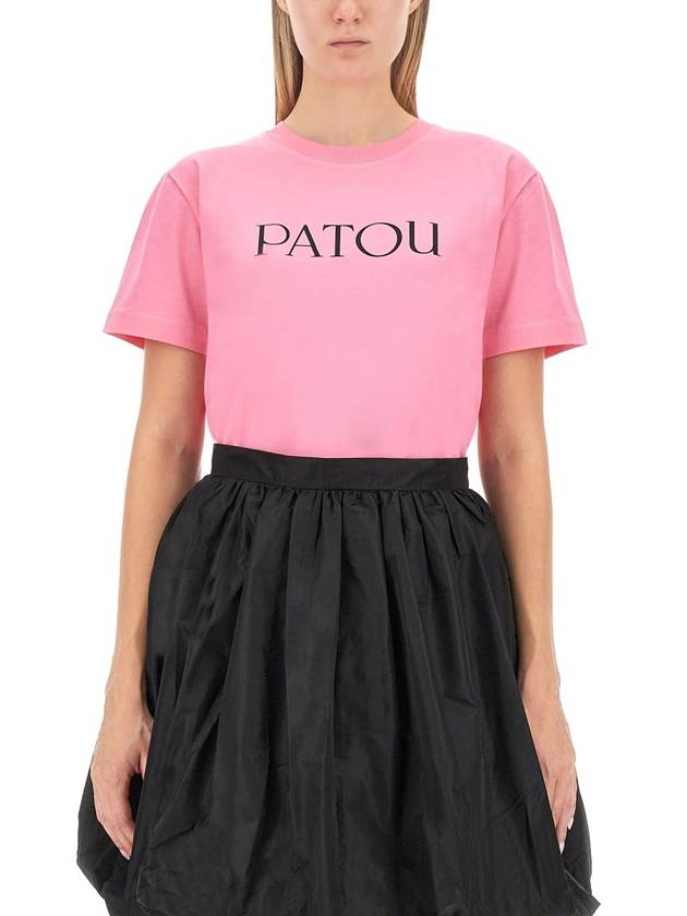 T-SHIRT WITH LOGO - PATOU - BALAAN 1