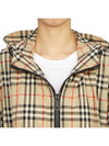 Women's Back-tone Check Zip-up Hooded Jacket Beige - BURBERRY - BALAAN 10