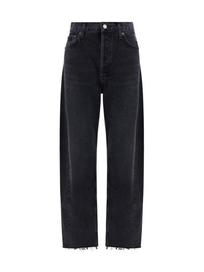 Luna High Rise Pieced Taper Jeans Black - AGOLDE - BALAAN 2