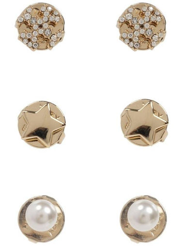 Kira Stud Earrings Gold - TORY BURCH - BALAAN 1