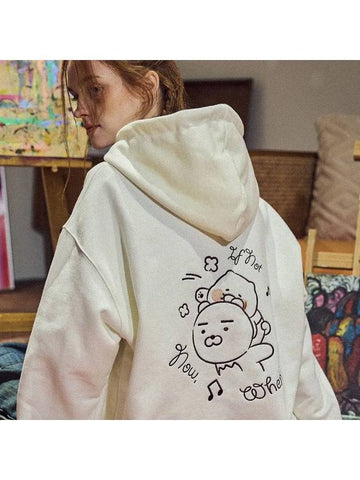 CPGN Kakao Friends When Hood Zip up Cream - CPGN STUDIO - BALAAN 1