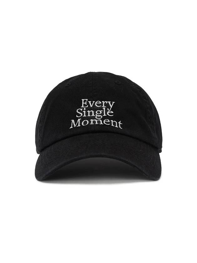 ESM WASHED BALL CAP BLACK - POLYGRAM - BALAAN 5