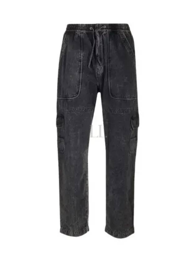 Vanni Cargo Denim Jeans Black - ISABEL MARANT - BALAAN 2