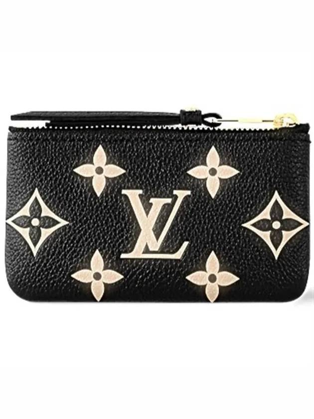 Monogram Empreinte Key Pouch Black - LOUIS VUITTON - BALAAN 6