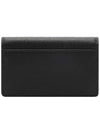 Stitched Leather Card Wallet Black - MAISON MARGIELA - BALAAN 5