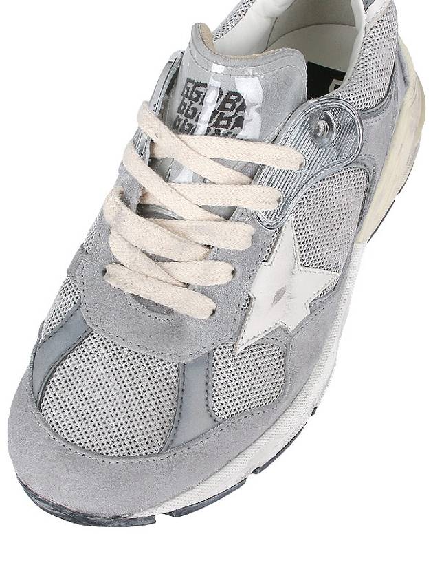 Dad Running Suede Sneakers Grey - GOLDEN GOOSE - BALAAN 8