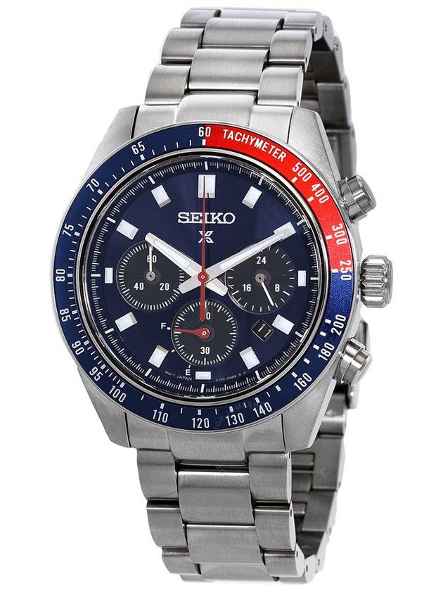 Seiko Prospex Speedtimer Chronograph Blue Dial Men's Watch SSC913P1 - SEIKO - BALAAN 1