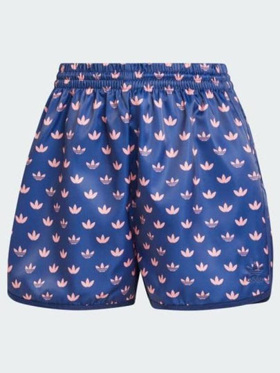 Monogram 3 Stripe Shorts Dark Blue - ADIDAS - BALAAN 2