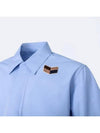 Men's Short Sleeve T-Shirt Sky Blue - JIL SANDER - BALAAN.