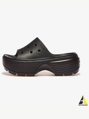 Stomp Slide BLACK - CROCS - BALAAN 1