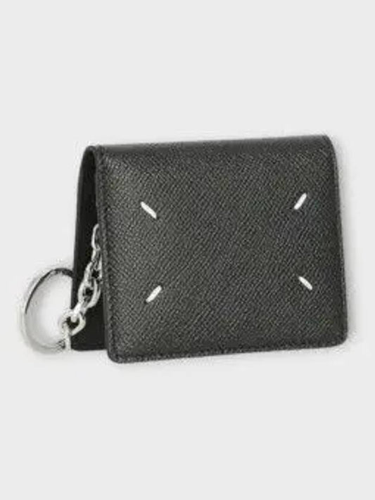 Stitch Keyring Card Wallet Black - MAISON MARGIELA - BALAAN 2