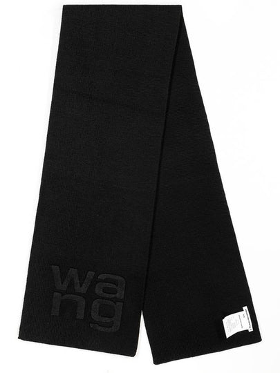 Muffler Scarf 4KC4239058 001 BLACK - ALEXANDER WANG - BALAAN 2