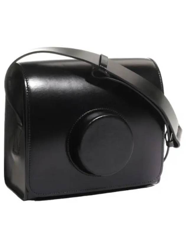 Women's Vegetable Tanned Leather Camera Cross Bag Black - LEMAIRE - BALAAN 2