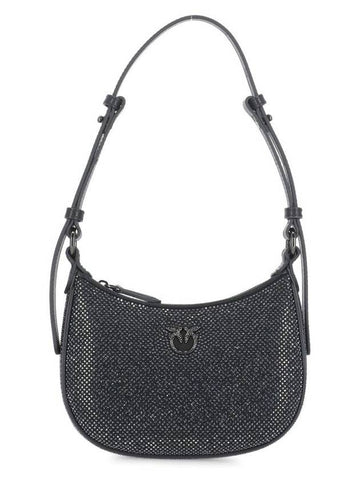 Pinko Black Leather Crossbody Bag - PINKO - BALAAN 1