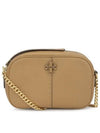 McGraw Logo Camera Shoulder Bag Brown - TORY BURCH - BALAAN 2