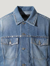 ARTU Denim Studded Trucker Jacket - IRO - BALAAN 3