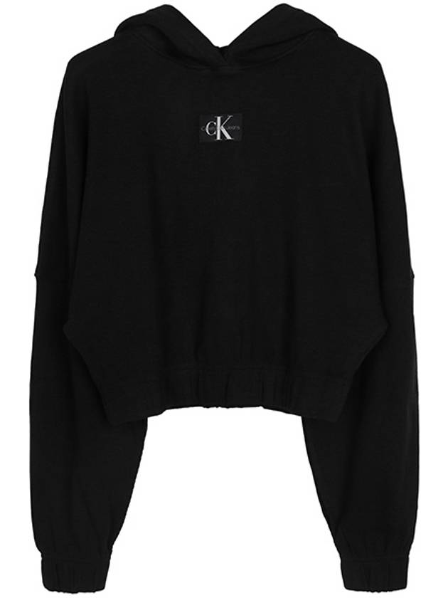 Monologo Hoodie Black - CALVIN KLEIN - BALAAN 2