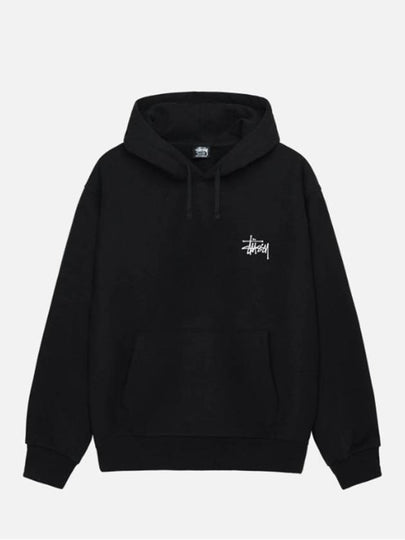 Basic brushed hood black - STUSSY - BALAAN 2