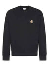 Fox Cotton Sweatshirt Black - MAISON KITSUNE - BALAAN 2