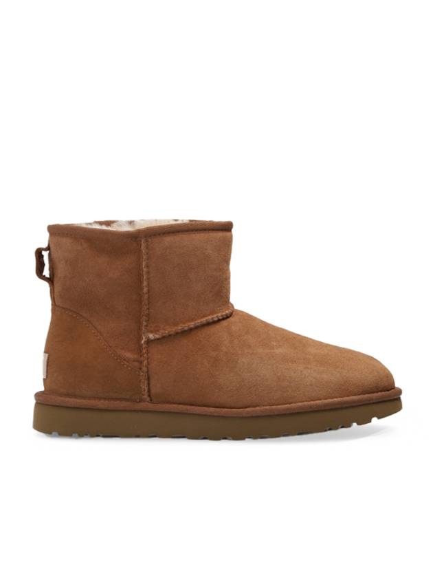 UGG 'W Classic Mini II'  Suede Snow Boots, Women's, Brown - UGG - BALAAN 1