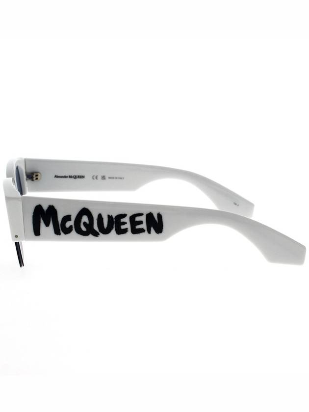 Sunglasses AM0405S 004 White - ALEXANDER MCQUEEN - BALAAN 4