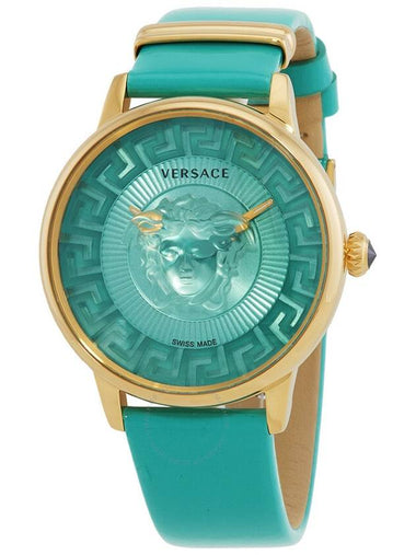 Versace Medusa Alchemy Quartz Light Green Dial Ladies Watch VE6F00723 - VERSACE - BALAAN 1