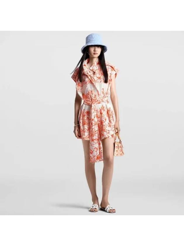 Tropical floral shirt dress 1AFSPO - LOUIS VUITTON - BALAAN 1