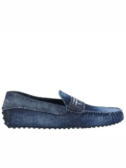 Denim Loafers Navy - TOD'S - BALAAN 2